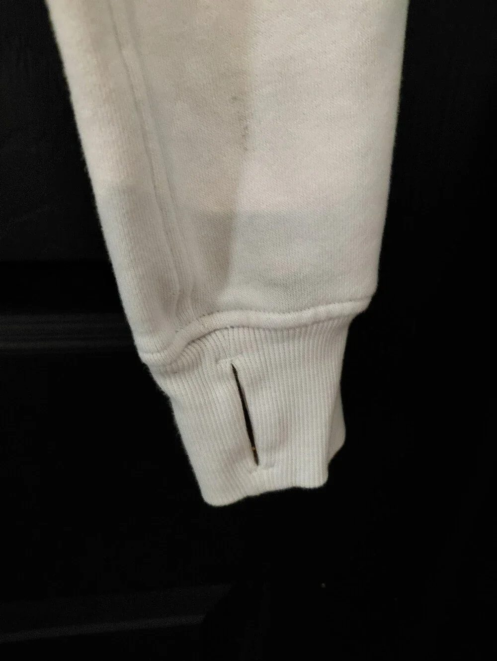Lululemon Sz. M/L White Opal Scuba Oversized Funnel Neck Half-Zip